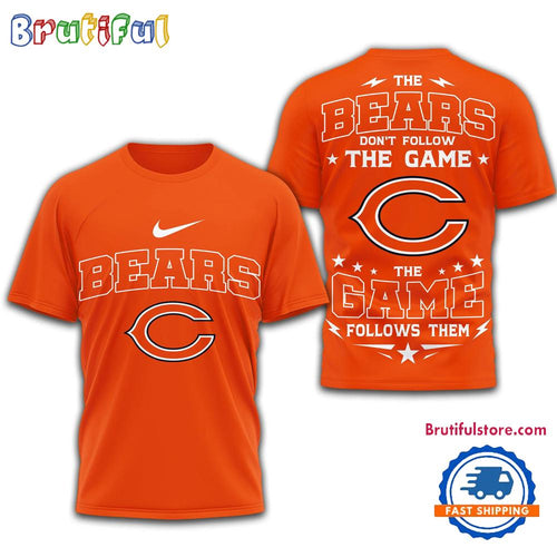Chicago Bears 2026 NFL Rule The Field Limited 3D T Shirt