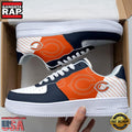 NFL Chicago Bears Basic Pattern Football New Design Air Force 1 Running Sneakers Shoes