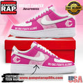 Chicago Bears Breast Cancer Awareness October Custom Air Force 1 Running Sneakers Shoes