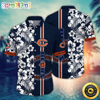 Chicago Bears Hawaii Shirt Flower Exotic Island Fashion