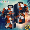 Chicago Bears Hawaii Shirt Flower Laid Back Hawaiian Charm