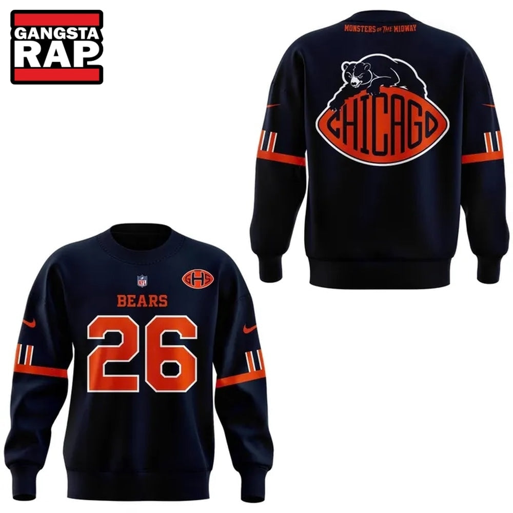 Chicago Bears Inspired by the past Built for the future Exclusives 2026 Hoodie T-Shirt