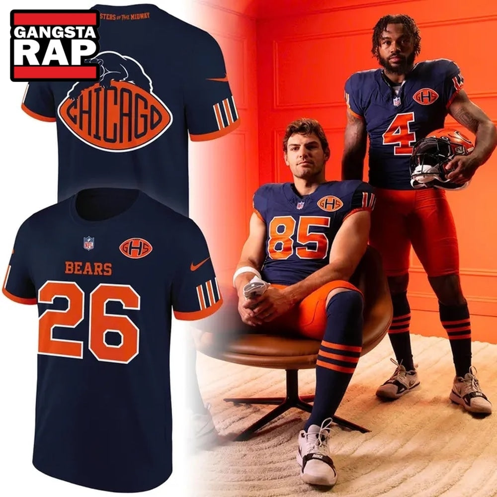 Chicago Bears Inspired by the past Built for the future Exclusives 2026 Hoodie T-Shirt