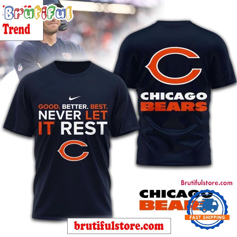 Chicago Bears Lovie Smith Thank You Good Best Better 2025 Limited Edition 3D Shirt