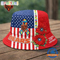 Chicago Bears NFL Autism America 250th Anniversary Bucket Hat