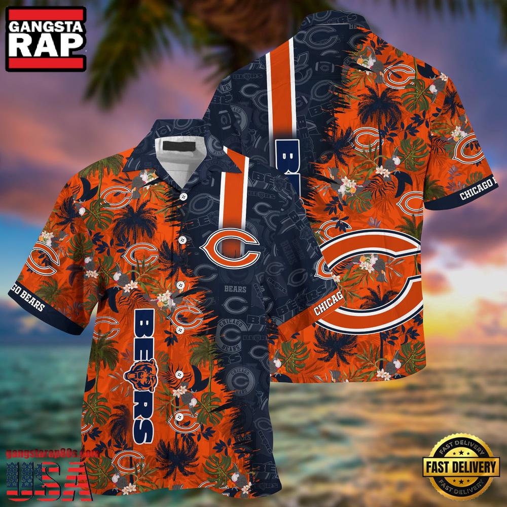 NFL Chicago Bears Football Aloha Hawaiian Shirt