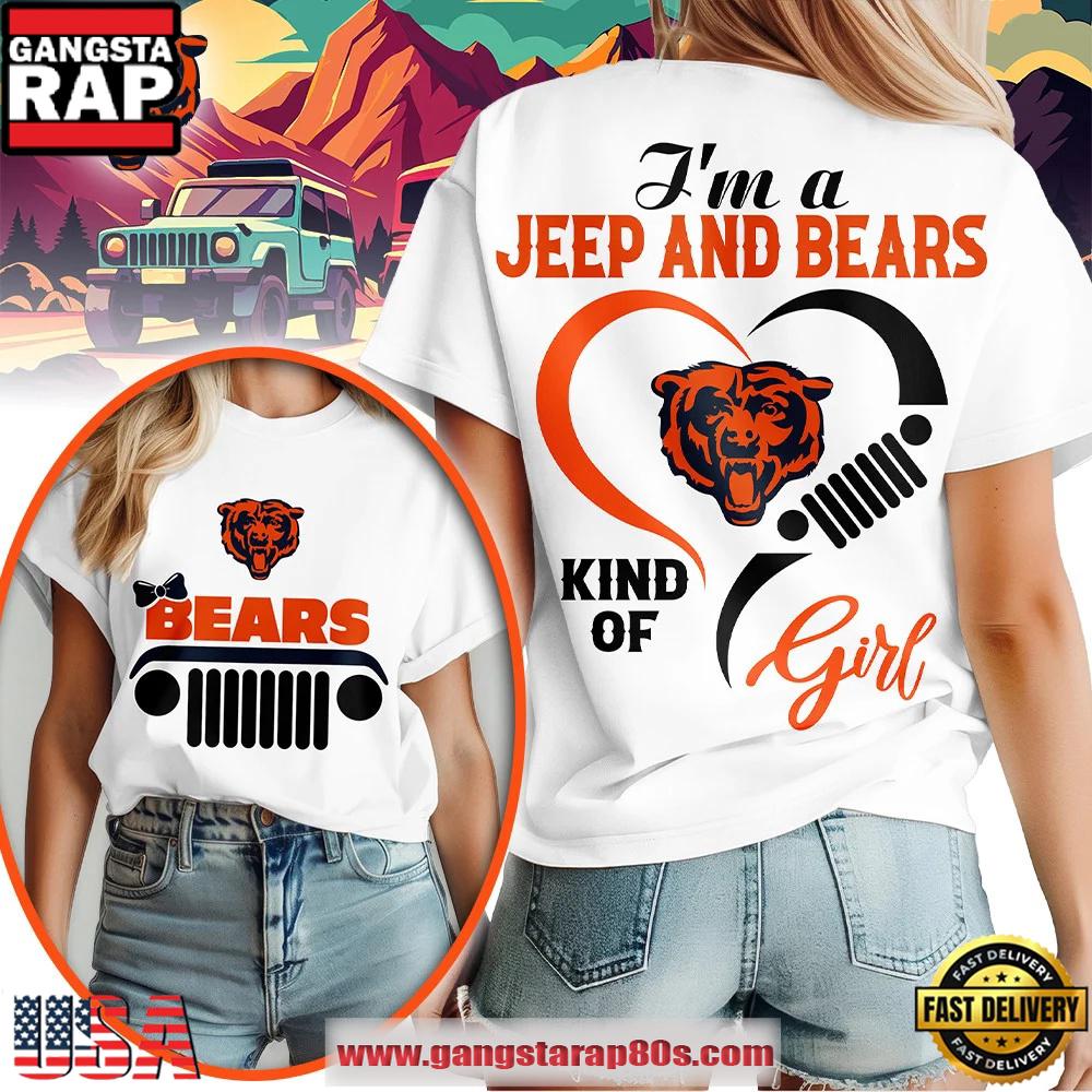 Chicago Bears NFL Jeep Girl Women’s Shirt