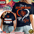 Chicago Bears NFL Jeep Girl Women’s T Shirt