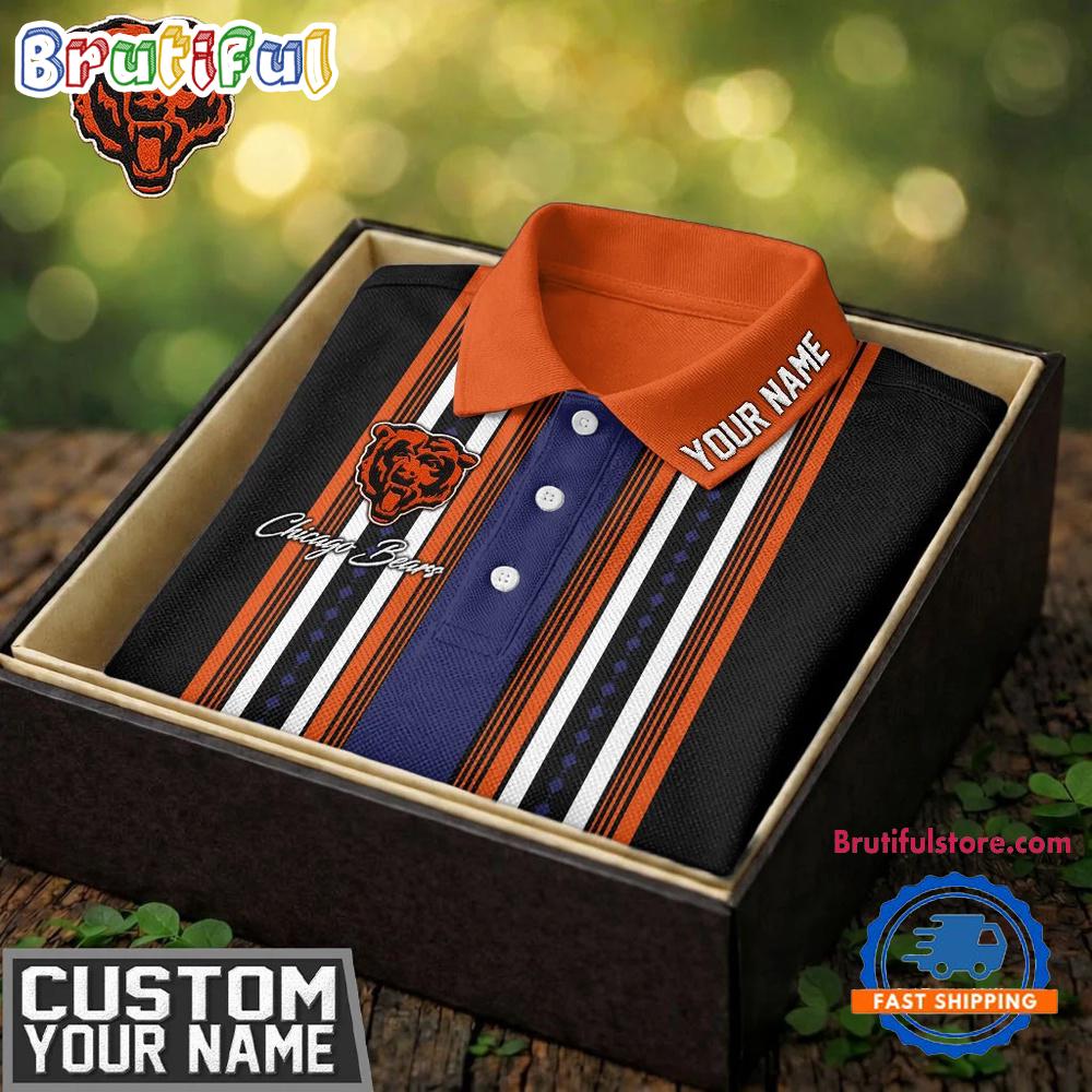 Chicago Bears NFL Legacy Sport New Design Custom Polo Shirt