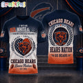 Chicago Bears NFL Pride Loyalty Tradition 3D Shirt