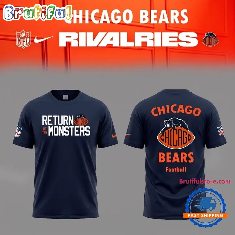 Chicago Bears NFL Return Of The Monsters 2026 Limited Edition 3D Shirt