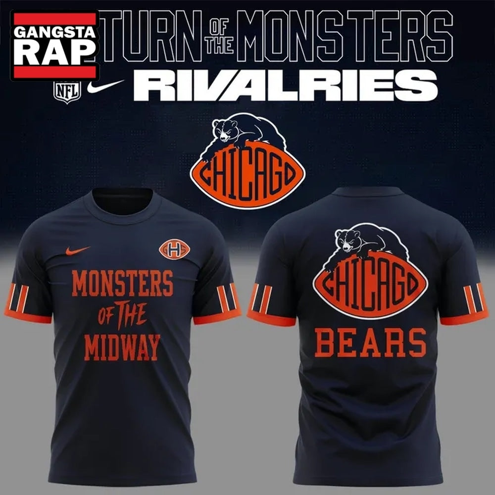 Chicago Bears NFL Rivalries Return Of The Monsters 2026 Hoodie T-Shirt