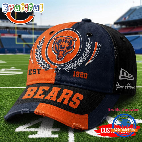 Chicago Bears NFL Split Color New Era Classic Cap