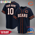 Chicago Bears NFL Team Pride Baseball Jersey