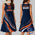 Chicago Bears NFL Team Pride Women’s Sleeveless Dress