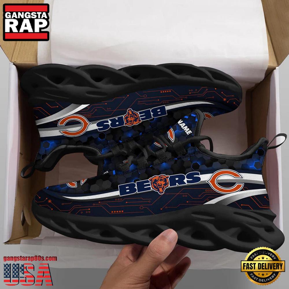 NFL Chicago Bears Team Sport Max Soul ShoesRunning Sneakers