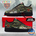 Chicago Bears NFL US Army Custom Air Force 1 Shoes Sneaker