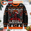 Chicago Bears NFL x Spider Man Funny Christmas 2025 Ugly Sweater