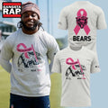 Chicago Bears Real Bears Fans Wear Pink 2026 New Design 3D Shirt