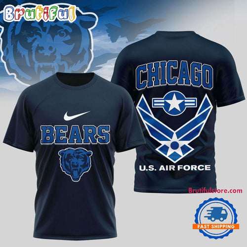Chicago Bears US Air Force Military Unisex 3D Shirt