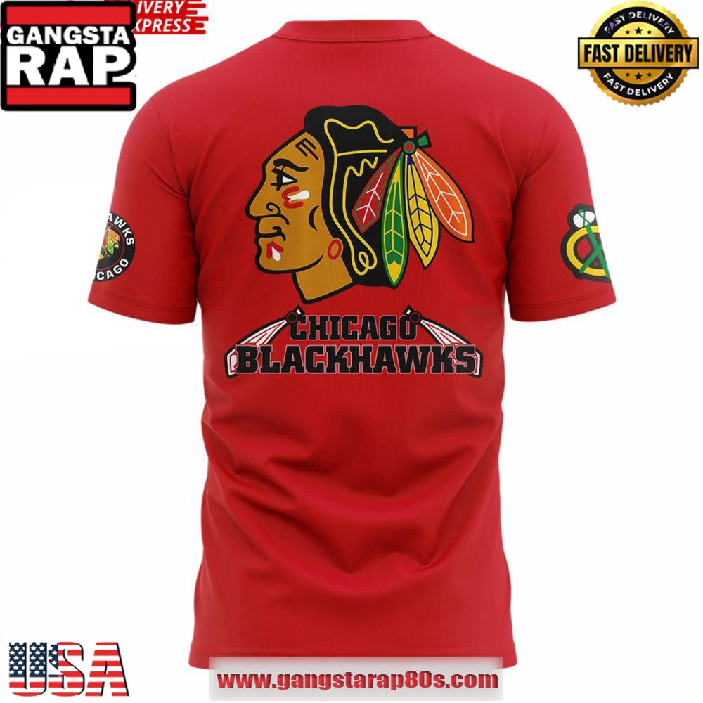Chicago Blackhawks 100 Years Of Tradition Edition T Shirt