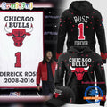 Chicago Bulls Collaborate With Legend Derrick Rose Hoodie