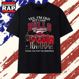 Chicago Bulls Greatness Legends Signatures Vintage Basketball T Shirt