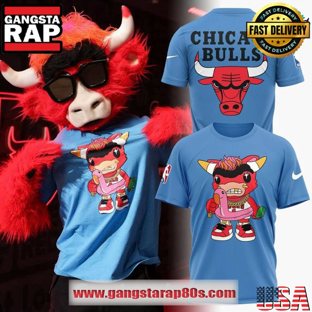 Chicago Bulls New Mascot Benny Unisex 3D Shirt