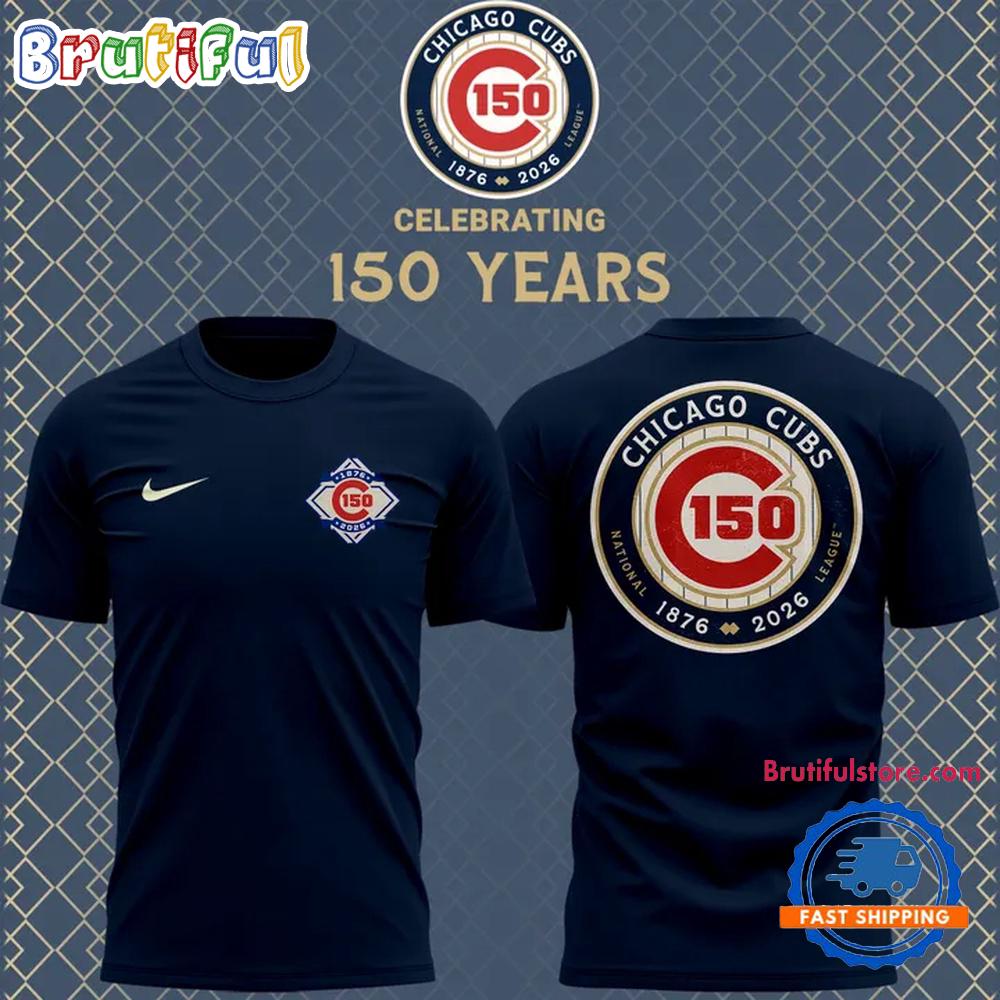 Chicago Cubs 150th Anniversary Limited Edition Hoodie T-Shirt