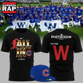 Chicago Cubs 2026 MLB Postseason Fall In Cubs No Time Like October Black T Shirt