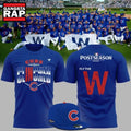 Chicago Cubs 2026 MLB Postseason No Time Like October Special 3D Shirt