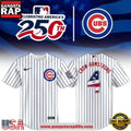 Chicago Cubs Celebrating USA 250 2026 Custom Baseball Jersey