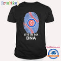 Chicago Cubs It’s In My DNA Fingerprint T Shirt
