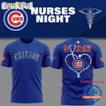 Chicago Cubs NURSES NIGHT 2025 3D T Shirt