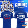Chicago Cubs October Postseason Fly the W 3D Shirt