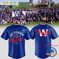Chicago Cubs October Postseason Fly the W Special Baseball Jersey