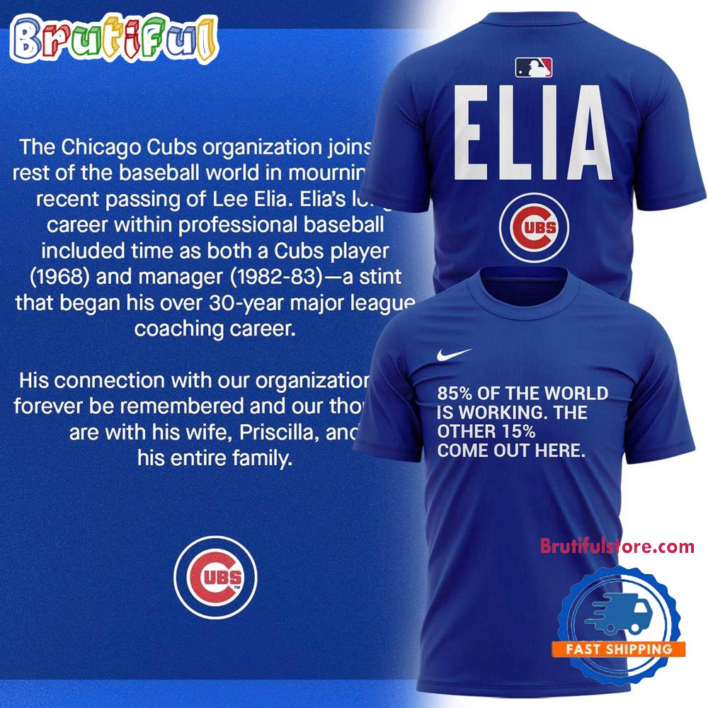 Chicago Cubs Special Edition Lee Elia 2025 T Shirt