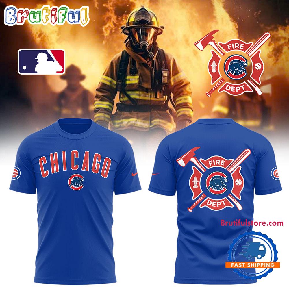 Chicago Cubs x Firefighter Appreciation Night 2025 Hoodie T-Shirt