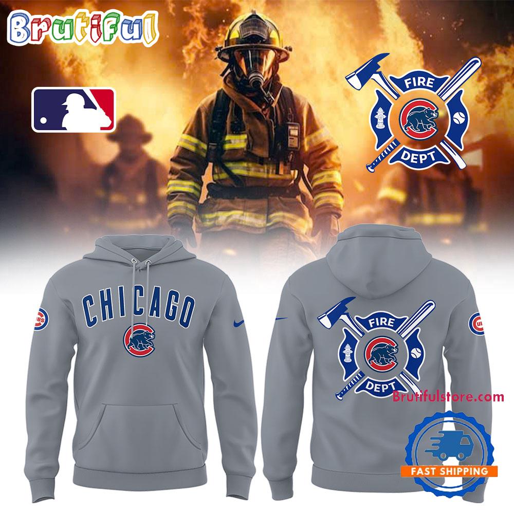 Chicago Cubs x Firefighter Appreciation Night 3D All Over Print Hoodie T-Shirt