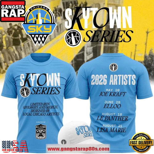 Chicago Sky x Skytown Series 2026 Artists New Edition T-Shirt