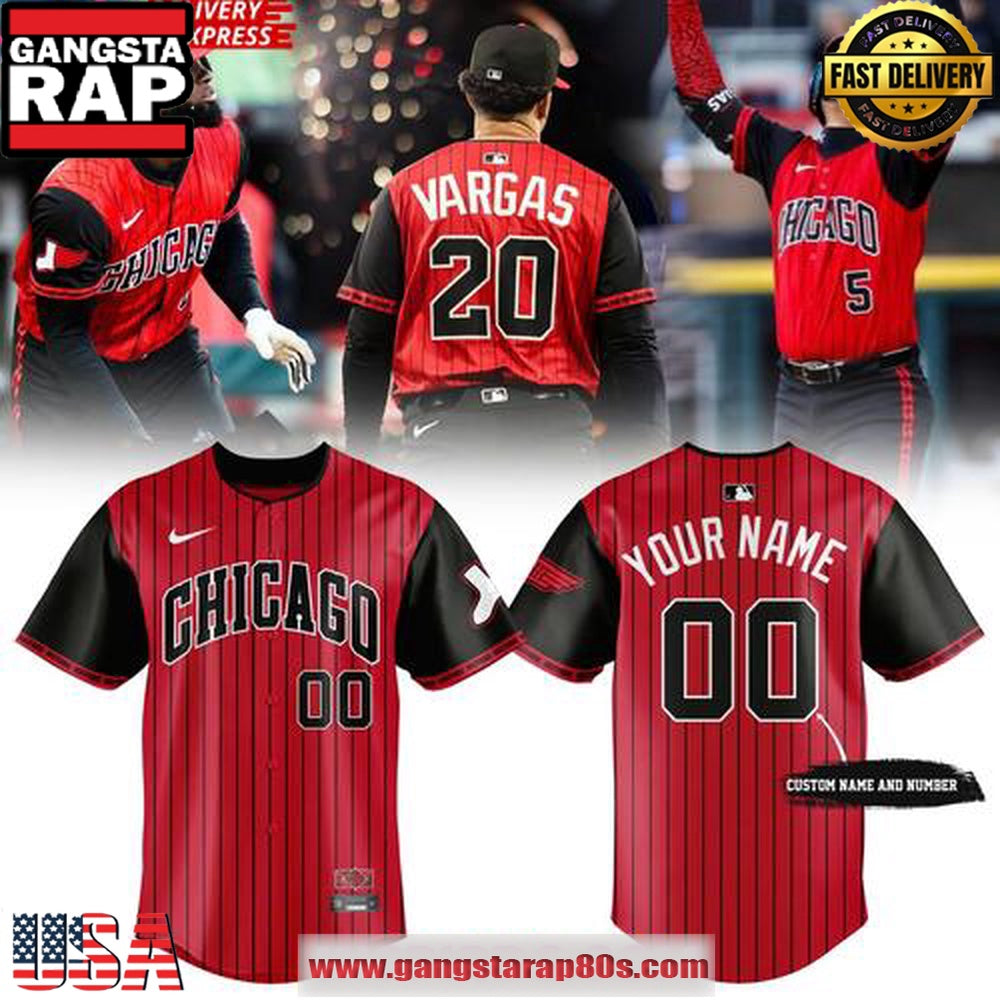 Chicago White Sox 2025 City Connect Nike Dri-FIT Baseball Jersey Shirt