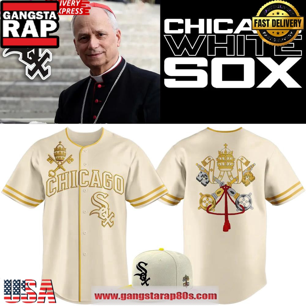 Chicago White Sox 2025 Vatican City Connect Baseball Jersey Shirt