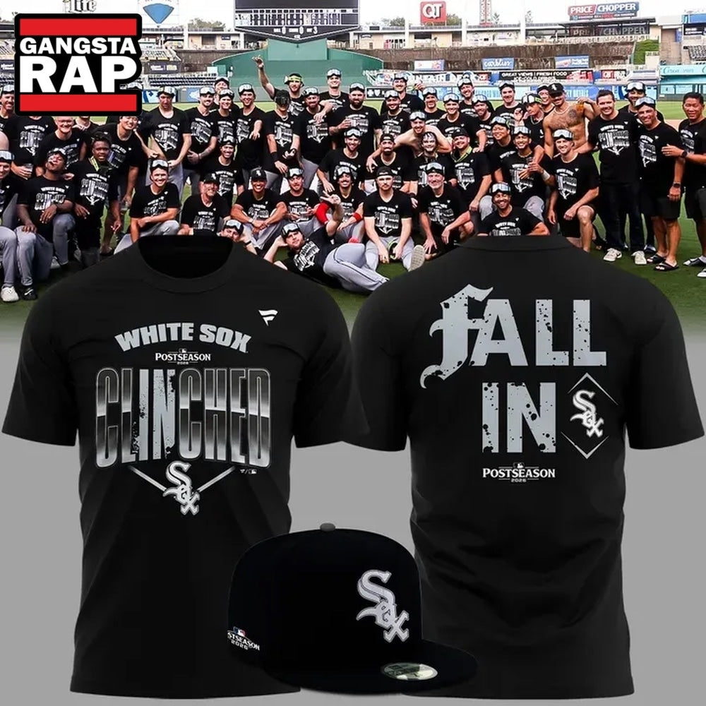 Chicago White Sox 2026 MLB Postseason No Time Like October Black 3D Shirt