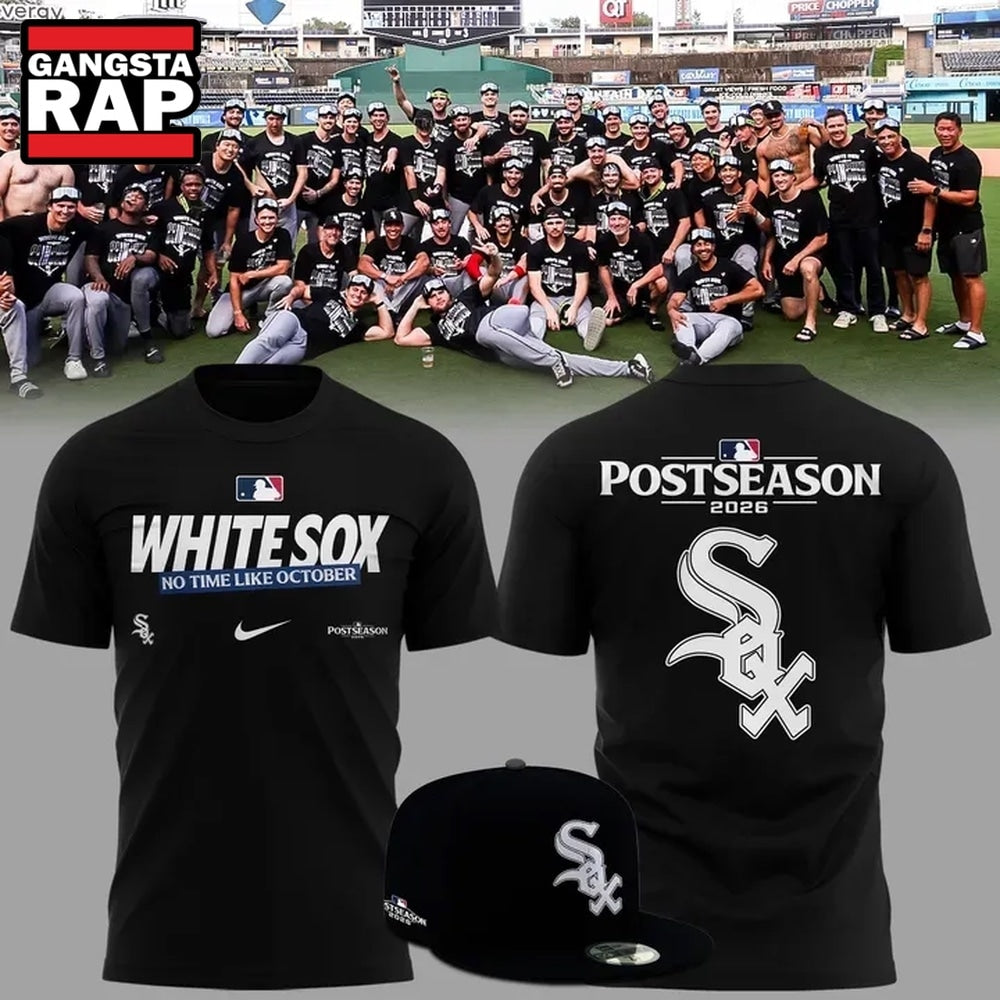 Chicago White Sox No Time Like October Fall In 2026 MLB Postseason T Shirt