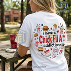Chick-fil-A Heartbeat Logo T-Shirt Limited Edition