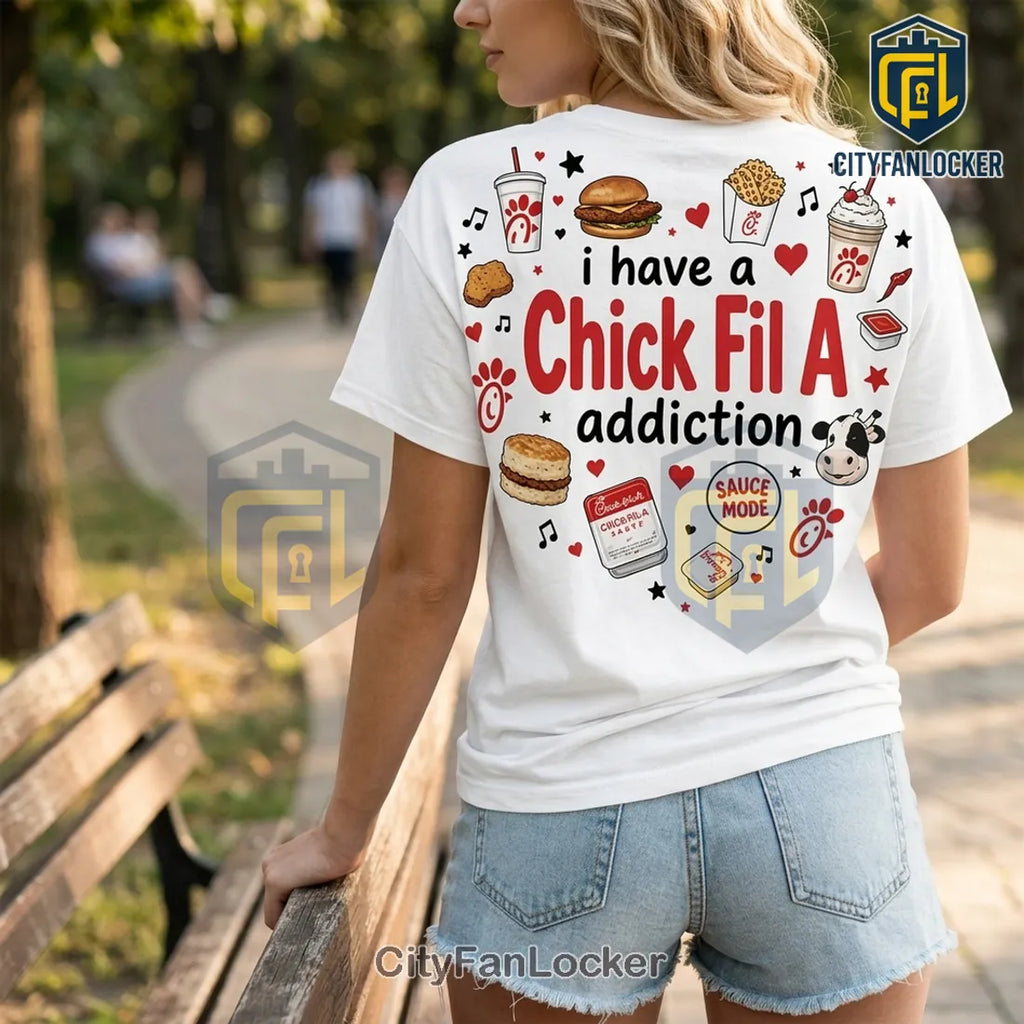 Chick-fil-A Heartbeat Logo T-Shirt Limited Edition