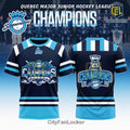 Chicoutimi Saguenéens 2026 QMJHL Champions Fan Gear Shirt