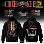 Chief Keef 2026 Tour Vintage Black Hoodie