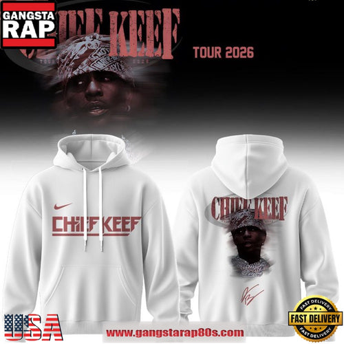 Chief Keef Tour 2026 Signature Pullover Unisex Hoodie