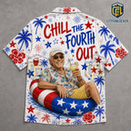 Chill Premium Fourth of July Hawaiian Shirt